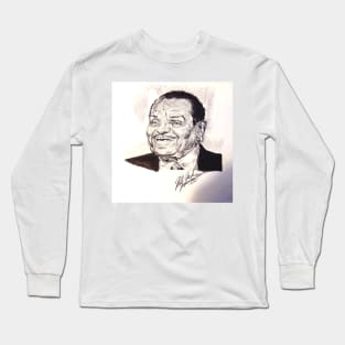 Joe Jackson Portrait Long Sleeve T-Shirt